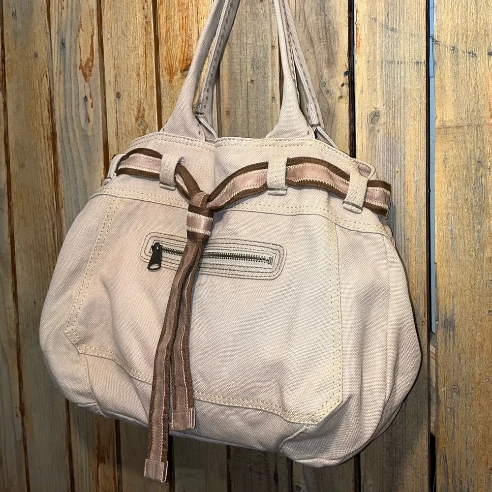 Gap Canvas Large Satchel - Picture 4 of 10